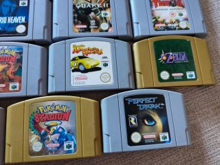 JUEGOS ORIGINALES DE NINTENDO 64