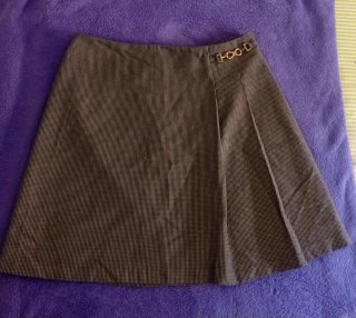 Falda marrón de verano