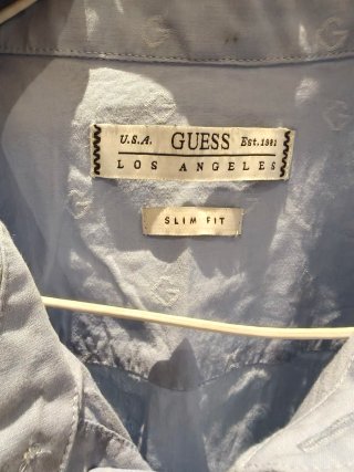 Camisa Guess modelo Sunset Jacquard. Talla M.