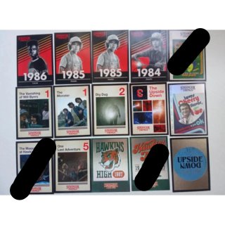Cartas Stranger Things