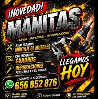 Manitas: Montaje, Cuadros y Reparaciones