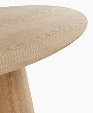 Mesa comedor madera ovalada