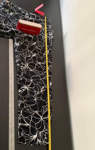 Pantalones de seda Carolina Herrera