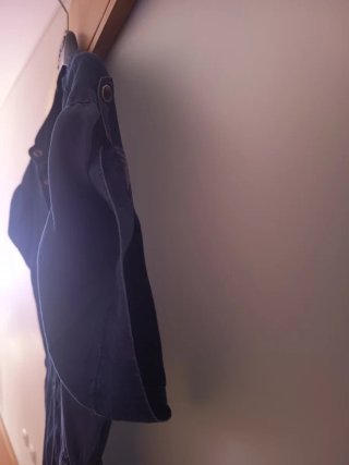 Vestido de senhora em ganga