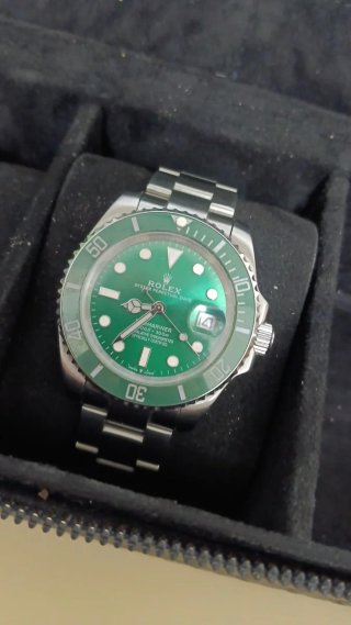 Reloj  Submariner Verde