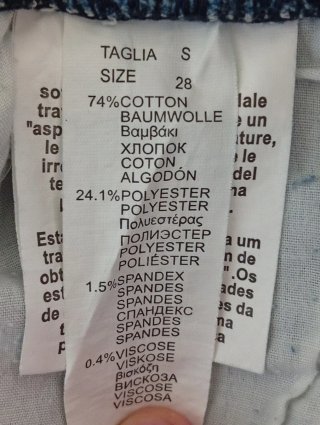 Pantaloncini donna con elastico