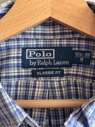 Camisa Polo Ralph Lauren Cuadros Talla L