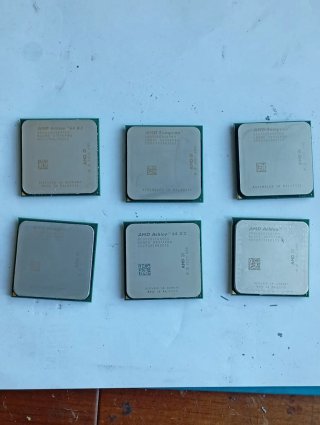 Lotto 6 CPU AMD Athlon X2 e Sempron