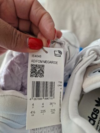 Zapatillas Adidas Adifom Megaride Gris/Blanco