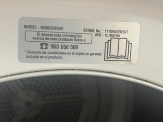 Secadora LG 8kg