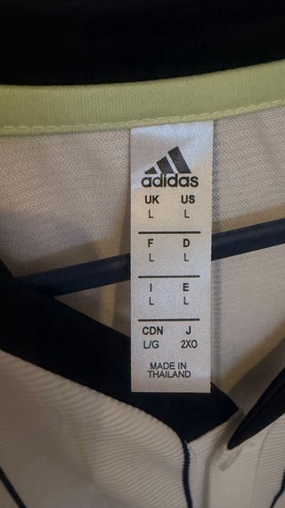 Camiseta Real Madrid Adidas Beisbolera