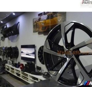 JUEGO DE 4 LLANTAS 19 NEW RS5 BLK AU018 rmb923756