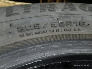 4 neumáticos Goodyear UltraGrip 9 205/55 R16 91H