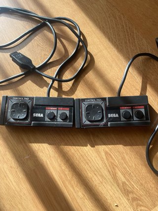 2 Mandos Sega Master System Originales
