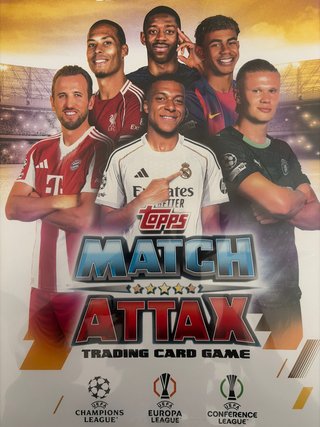 Caja sorpresa 100 cartas Topps Match Attax