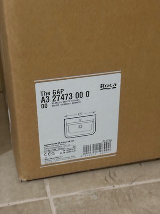 Lavabo Roca The Gap 65 Blanco