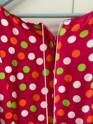 Vestido de flamenca volantes lunares