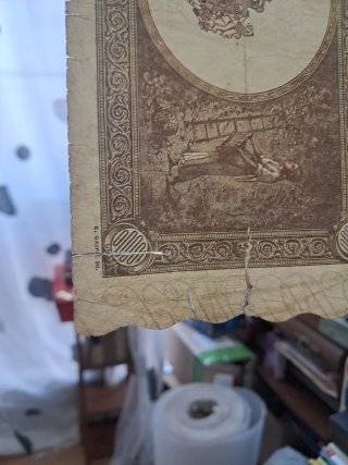 Billetes Rumanía 1 y 10000 Lei 1945