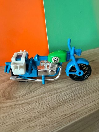 Playmobil Policía con Moto Antiguo