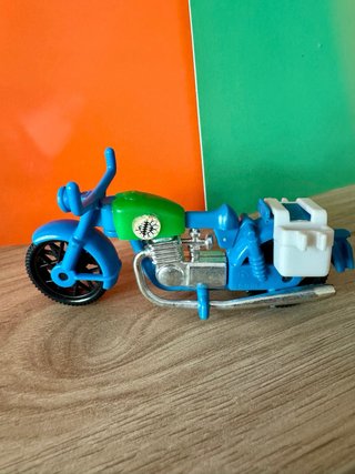 Playmobil Policía con Moto Antiguo