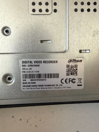 Grabador DVR Dahua