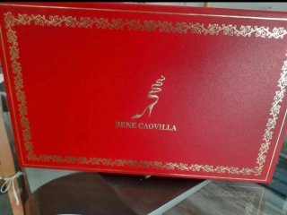 Sandalias Joya René Caovilla Seda Strass T/42