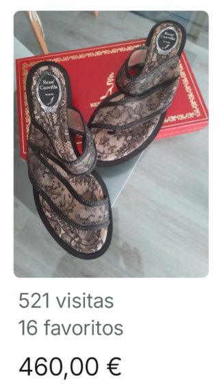 Sandalias Joya René Caovilla Seda Strass T/42