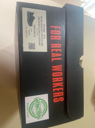 Zapatos de seguridad Kingsman Talla 42
