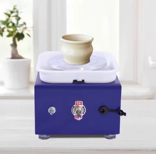 Mini torno de alfarería nuevo para manualidades