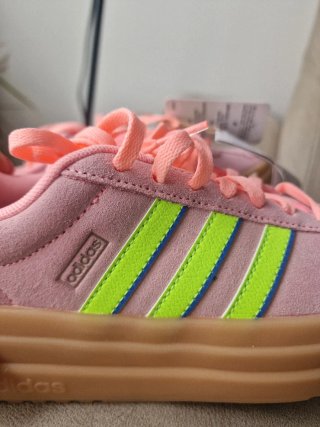 Zapatillas Adidas VI Court Bold Rosa/Verde