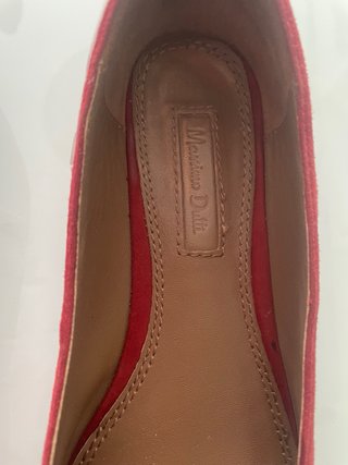 Bailarinas  Massimo Dutti rojas