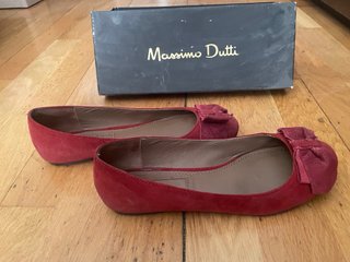 Bailarinas  Massimo Dutti rojas