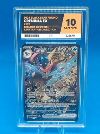 Carta Pokémon Greninja EX 132 ACE 10 PRISTINE
