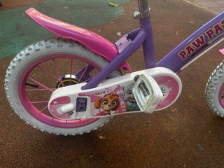 Bici infantil 14 pulgadas patrulla canina