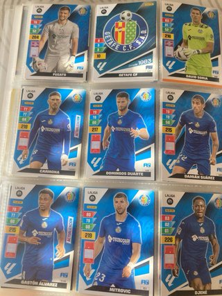 Lote 81 Cromos Getafe - Sin Repeticiones