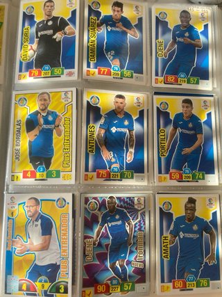 Lote 81 Cromos Getafe - Sin Repeticiones