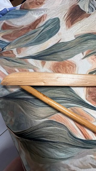 100 perchas de madera