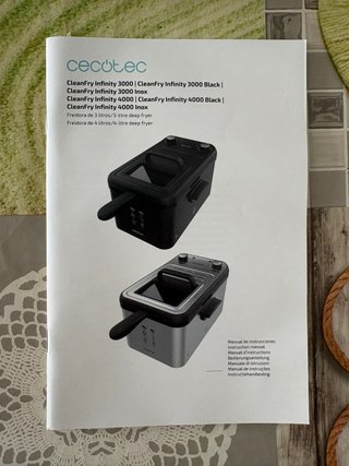 Freidora Cecotec 3L