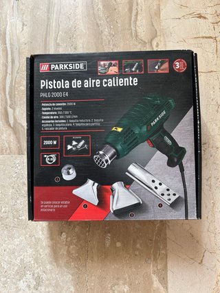 Pistola Aire Caliente Parkside