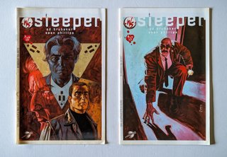 Lote de 2 ejemplares del comic Sleeper.