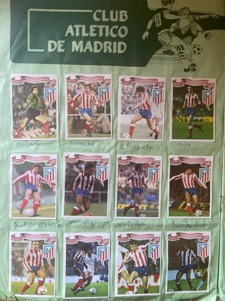Álbum Cromos Liga 84/85 - solo falta un cromo