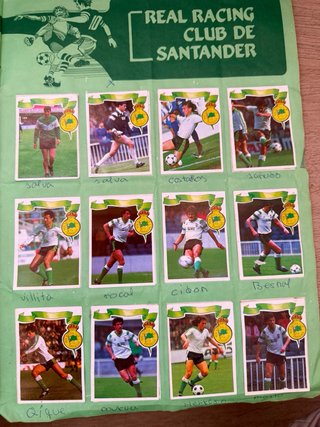 Álbum Cromos Liga 84/85