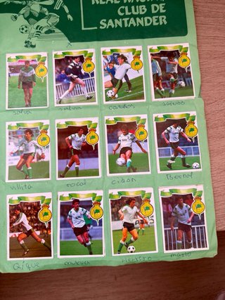 Álbum Cromos Liga 84/85