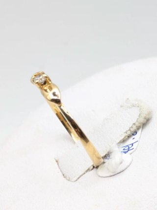 Anillo Oro 18k con Diamante