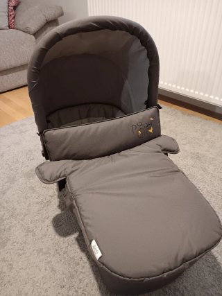Carrito Hauck 3 en 1 gris