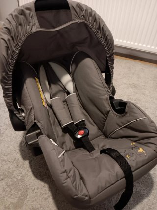 Carrito Hauck 3 en 1 gris