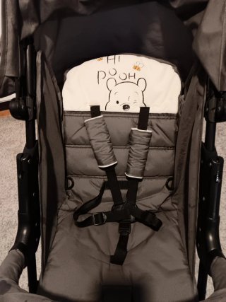 Carrito Hauck 3 en 1 gris