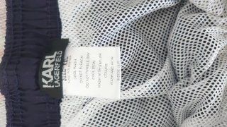 Bañador Karl Lagerfeld Azul