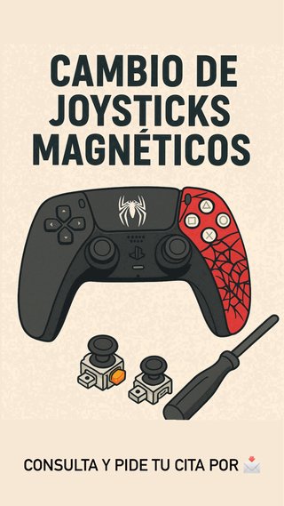 Cambio Joysticks Mando PS5