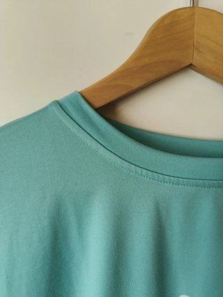 Maglietta fuori ufficio blu